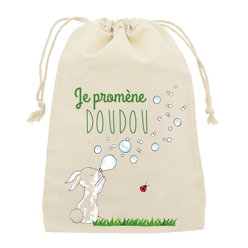 Baby comforters bag - je promène - 25*30 cm 